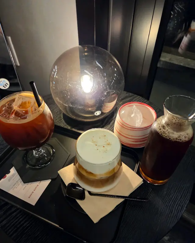 다양한 음료 메뉴