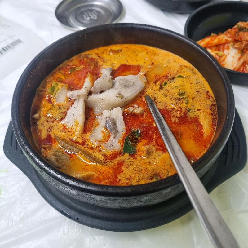 얼큰순대국