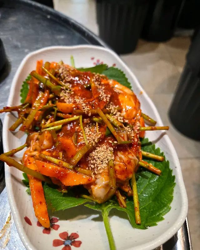 매콤달콤한 굴무침