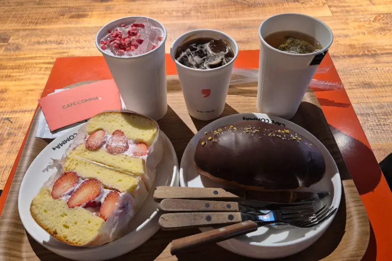 콜드브루와 카스테라