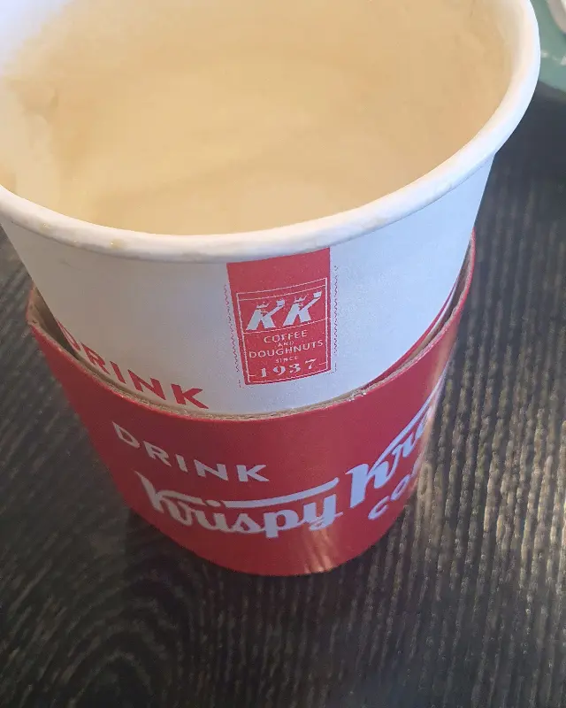 크리스피크림도넛 라떼