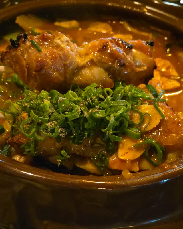 닭다리살 국물 카레