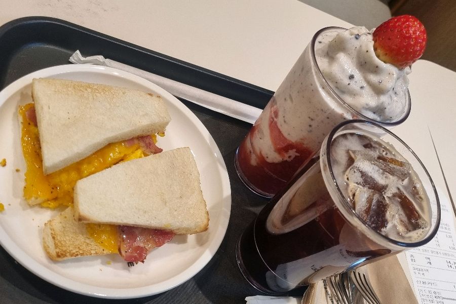 투썸플레이스의 브런치 메뉴