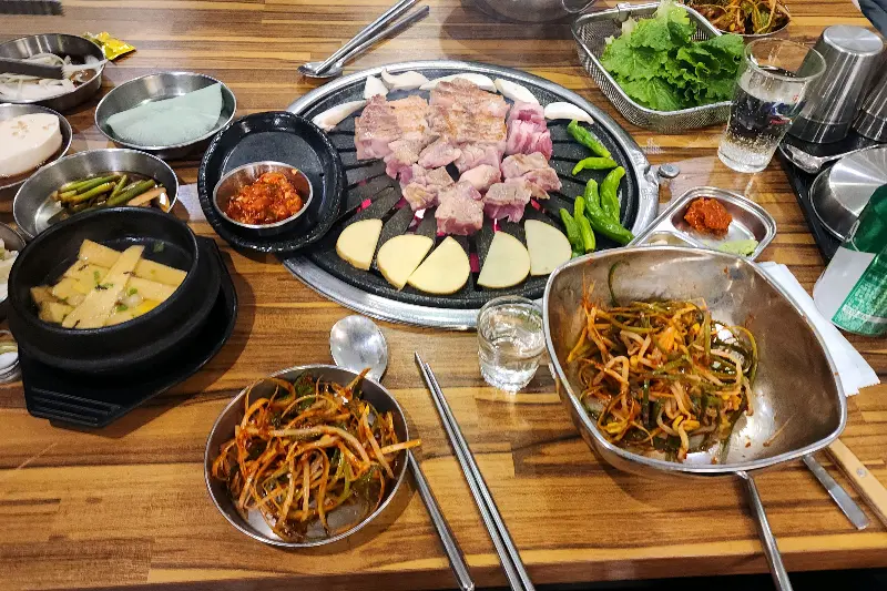 푸짐한 한 상 차림