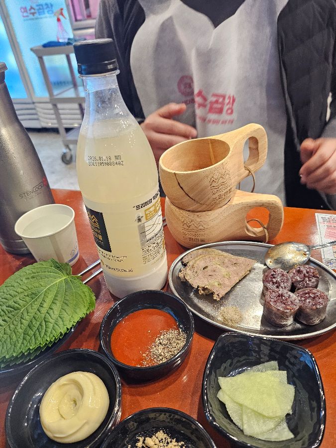 깔끔한 테이블 세팅