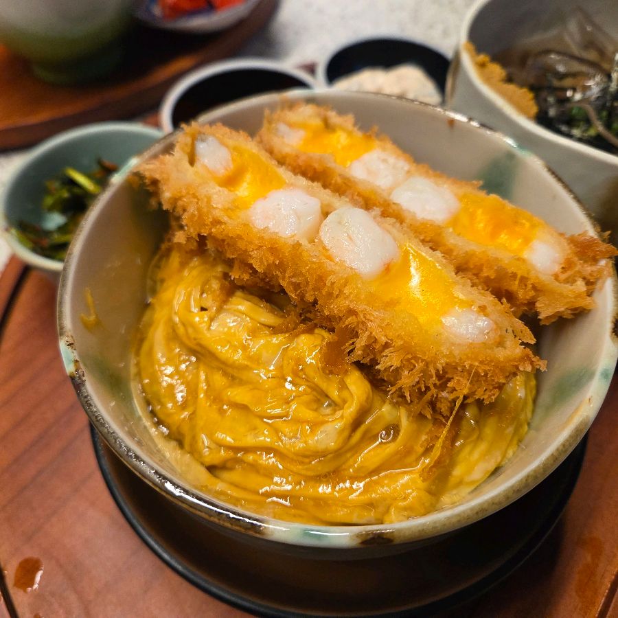 탐광 에비카츠동