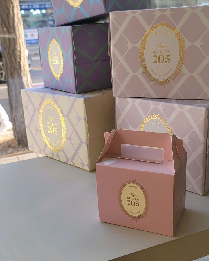 키친205 케이크 포장 상자