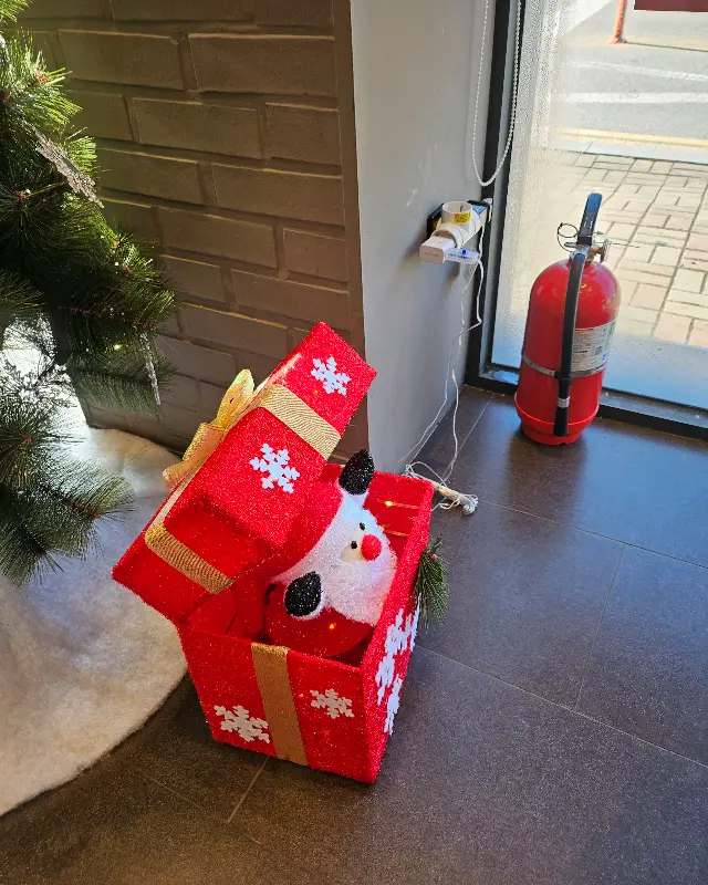 매장 크리스마스 장식