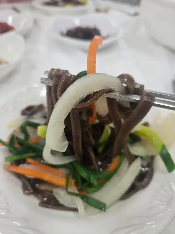 메밀바지락칼국수