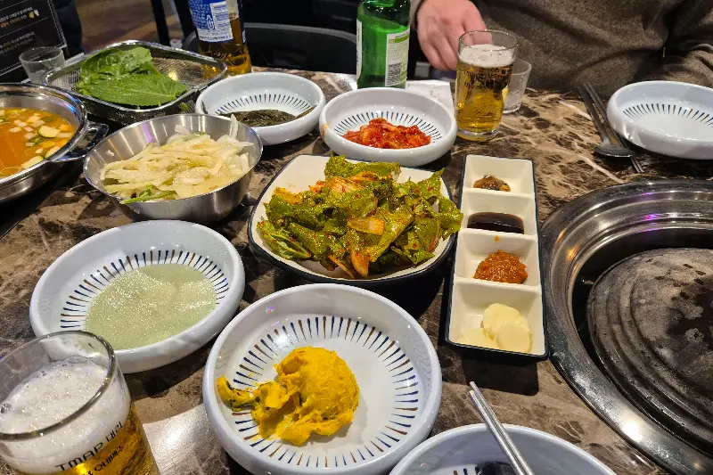 푸짐한 한 상 차림