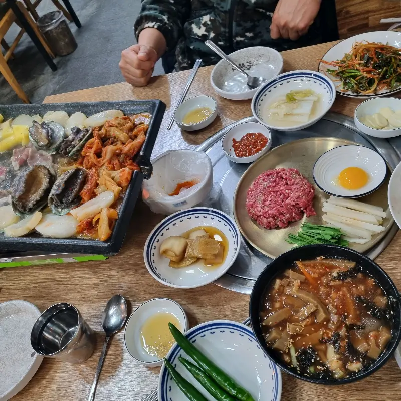 푸짐한 한 상 차림