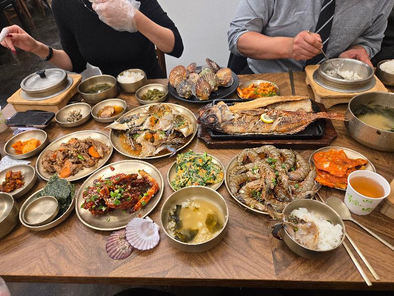 푸짐한 한 상 차림