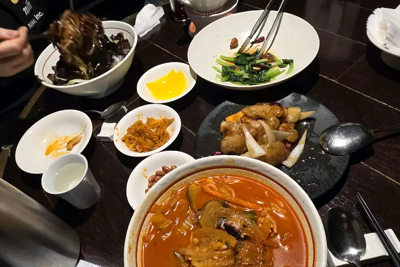 푸짐한 한 상 차림