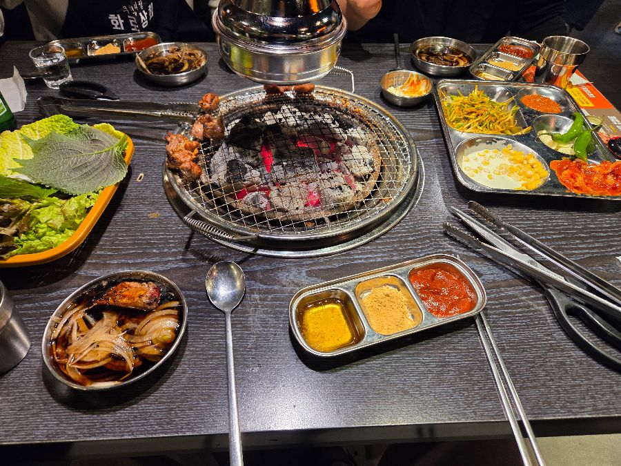 화로상회 숯불구이 한상차림