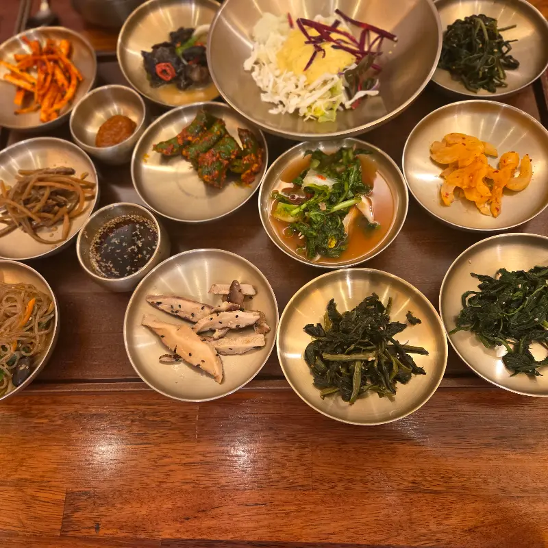 곤드레밥 한상차림