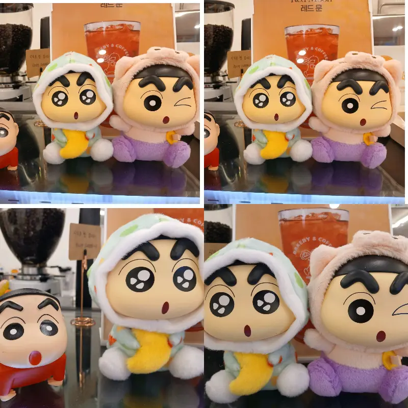 귀여운 짱구 캐릭터 인형들