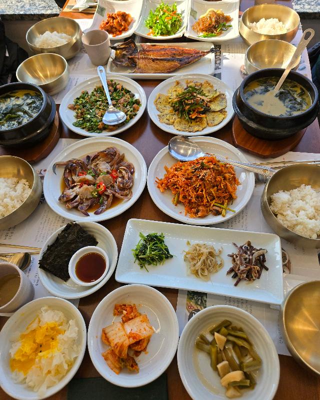 푸짐한 한 상 차림