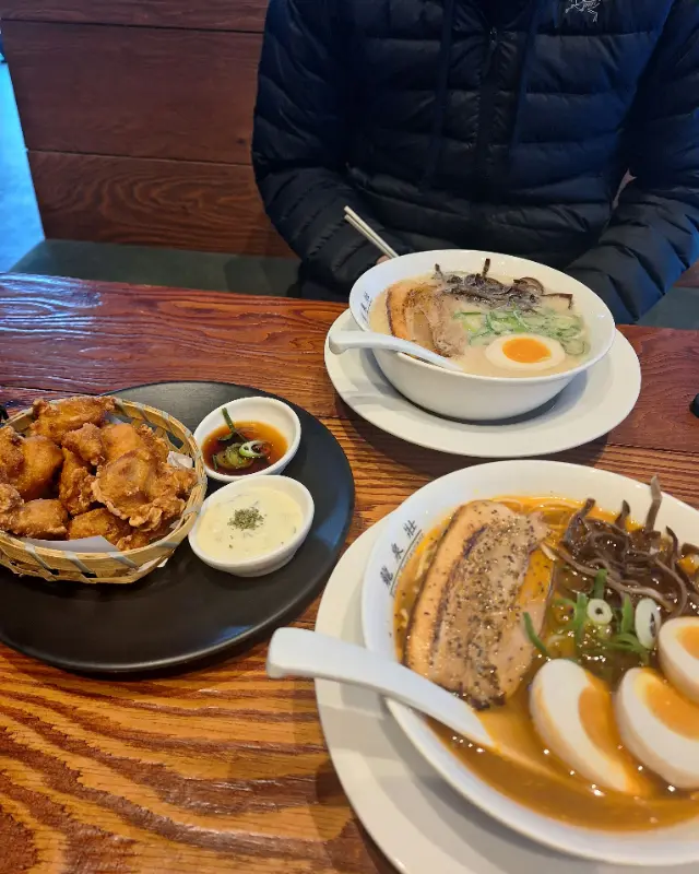 류센소 라멘과 가라아게