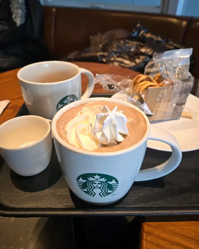 마롱 에스프레소 크림 라떼