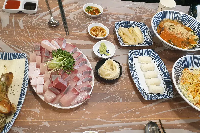 푸짐한 한 상 차림