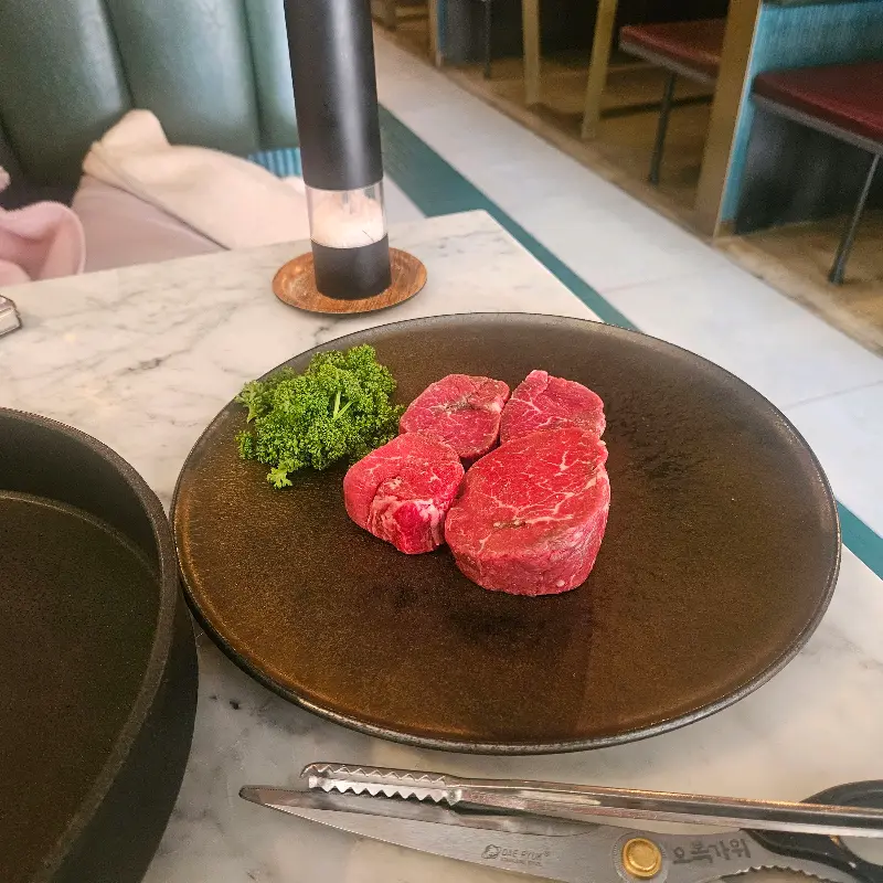 보기만 해도 신선함이 느껴지는 안심