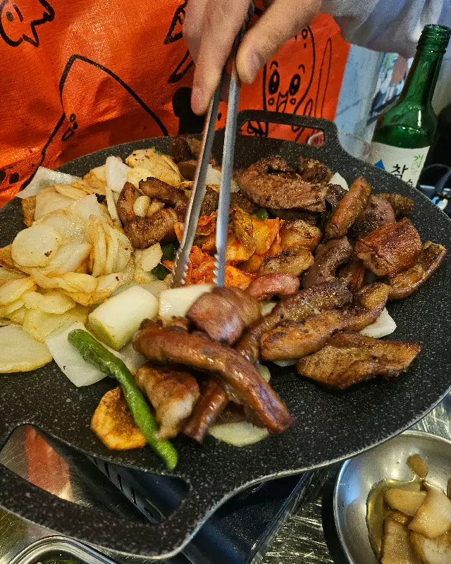 식사 후 볶음밥