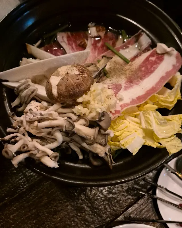 소고기 전골 재료