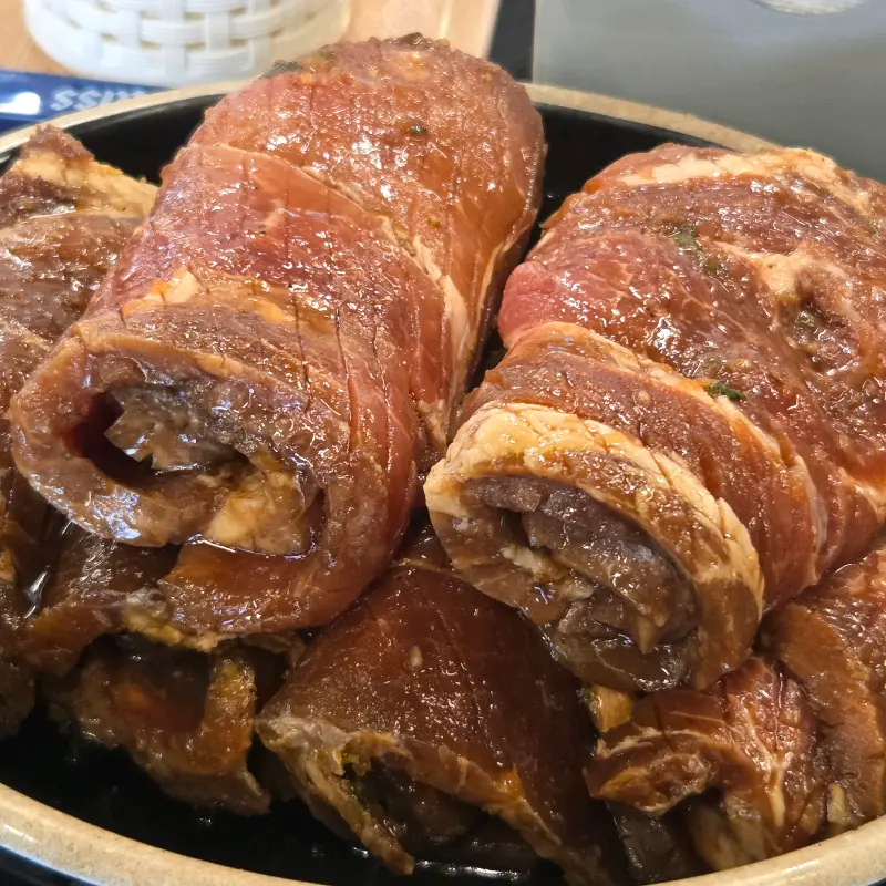 먹음직스러운 양념갈비