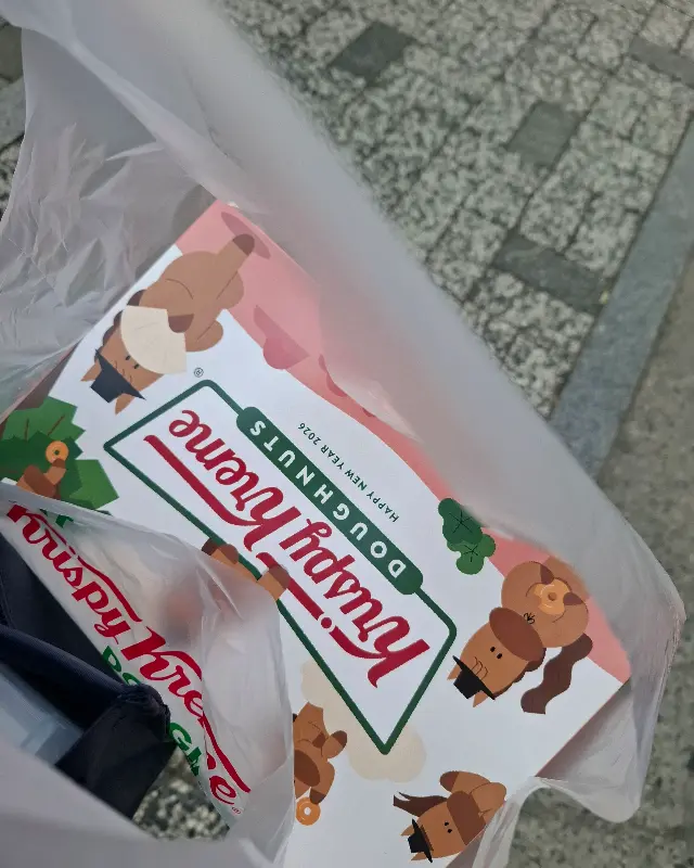 포장된 도넛 박스