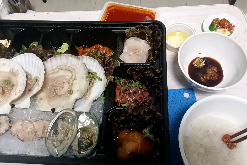 섬마을포차 해산물 모듬