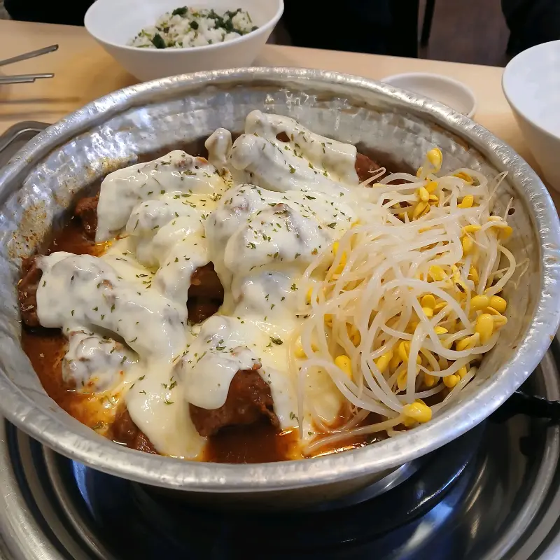 치즈 등갈비찜