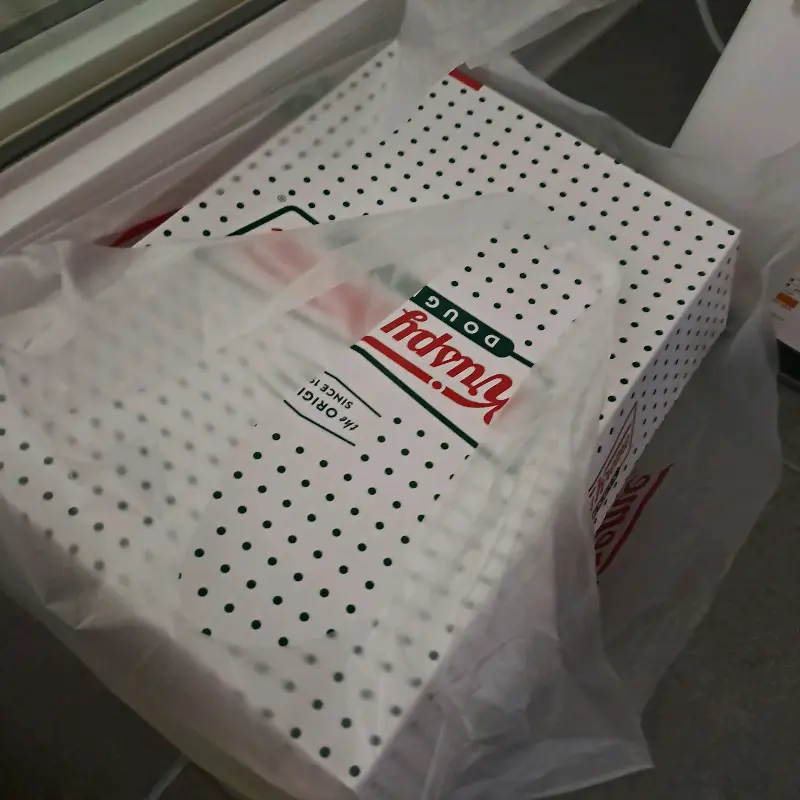 크리스피크림도넛 박스