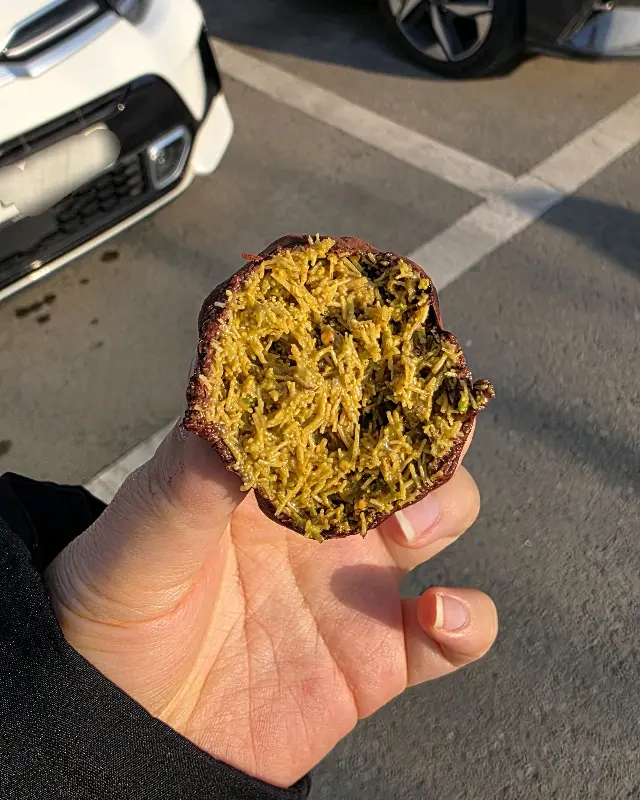 단면을 보여주는 두바이 쫀똑쿠