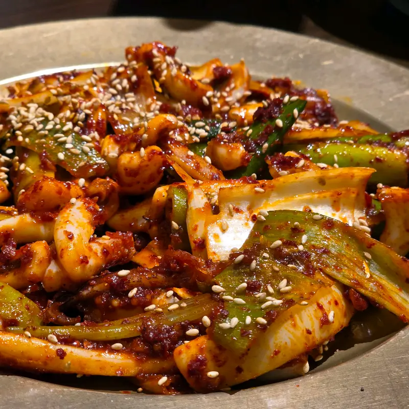 청와옥 내부 모습