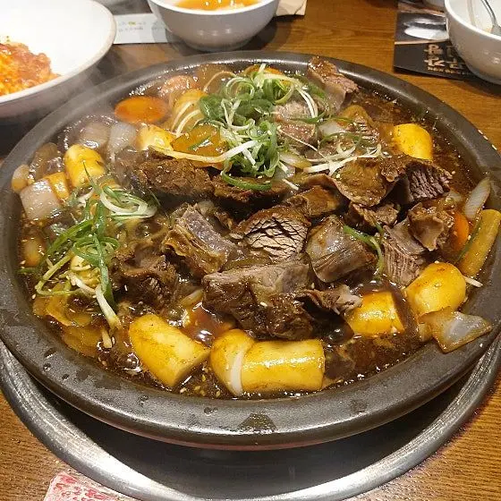 갈비찜 메뉴