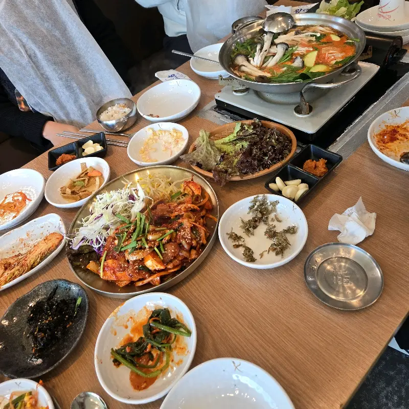 푸짐한 한 상 차림