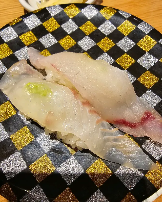 신선함이 느껴지는 광어 초밥