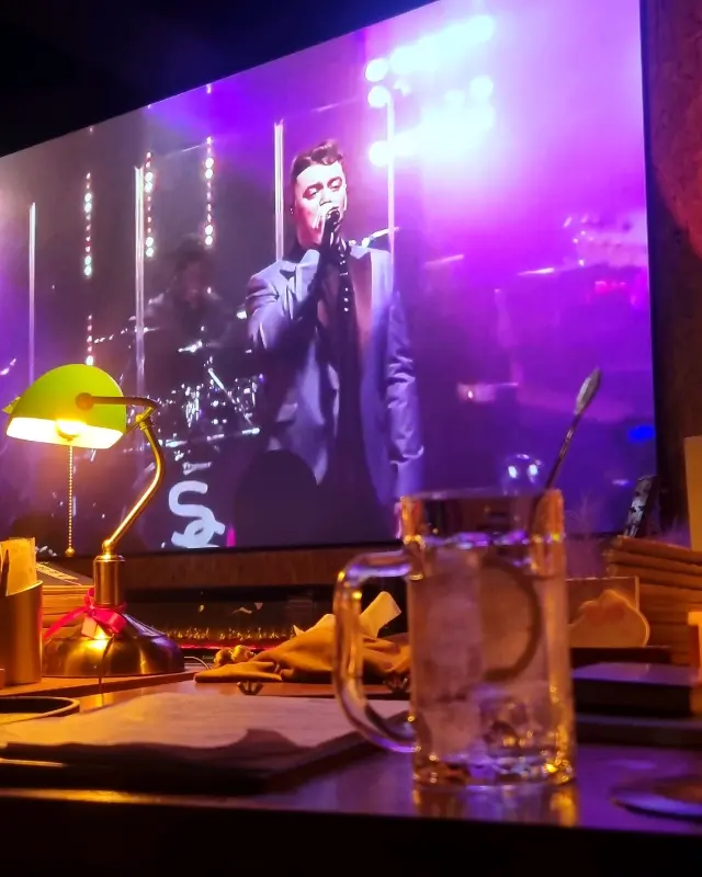 신청곡이 재생되는 모습