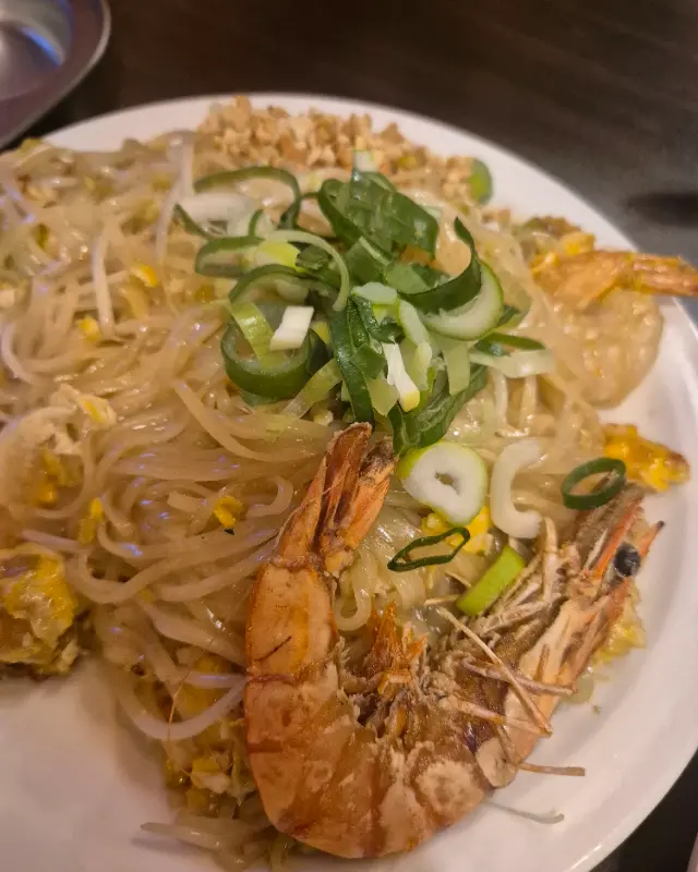 팟타이 클로즈업 사진