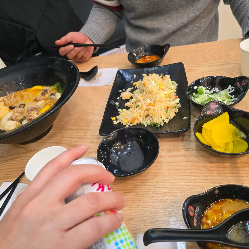 마라탕과 볶음밥