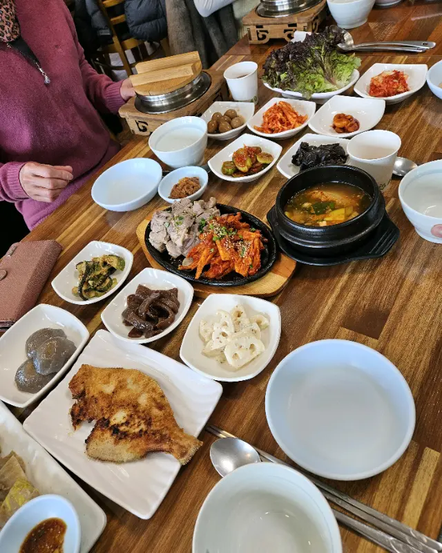 푸짐한 한상차림