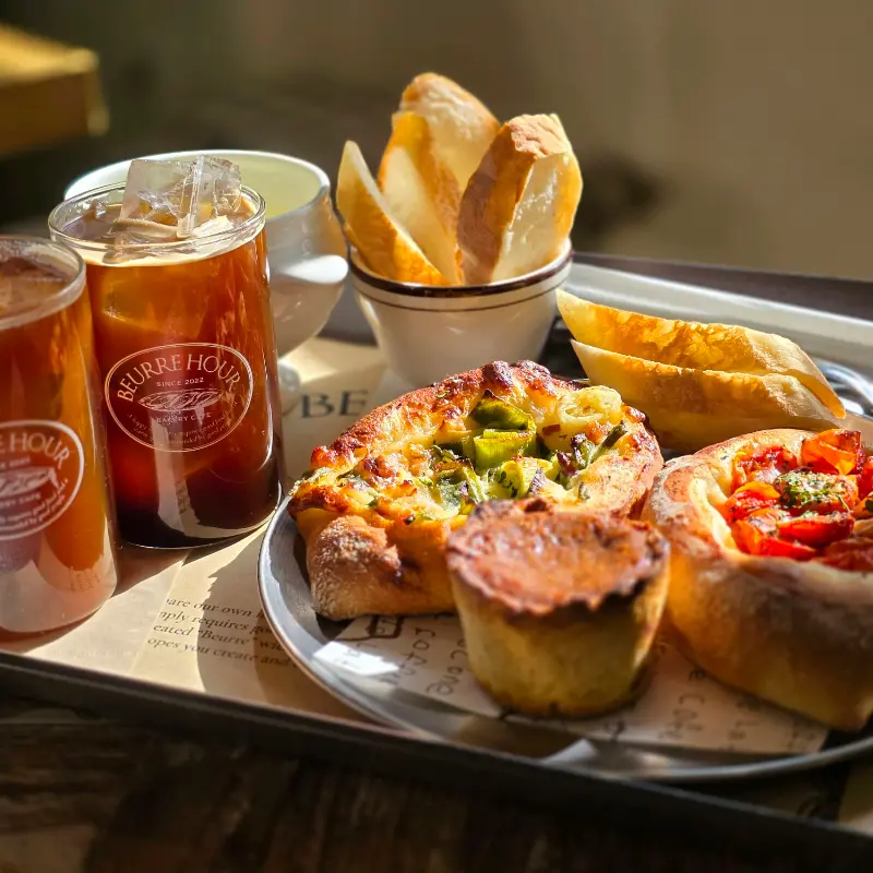 뵈르아워의 다양한 메뉴들