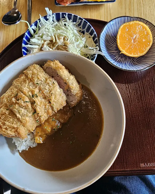 도모카츠 카레의 아름다운 자태