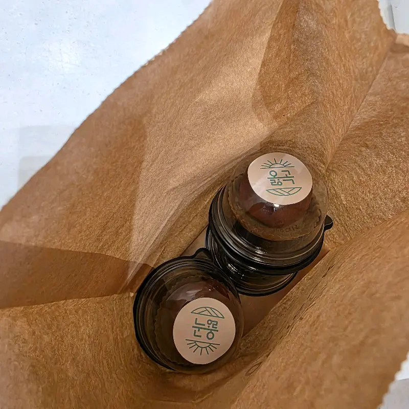 포장된 두쫀쿠키