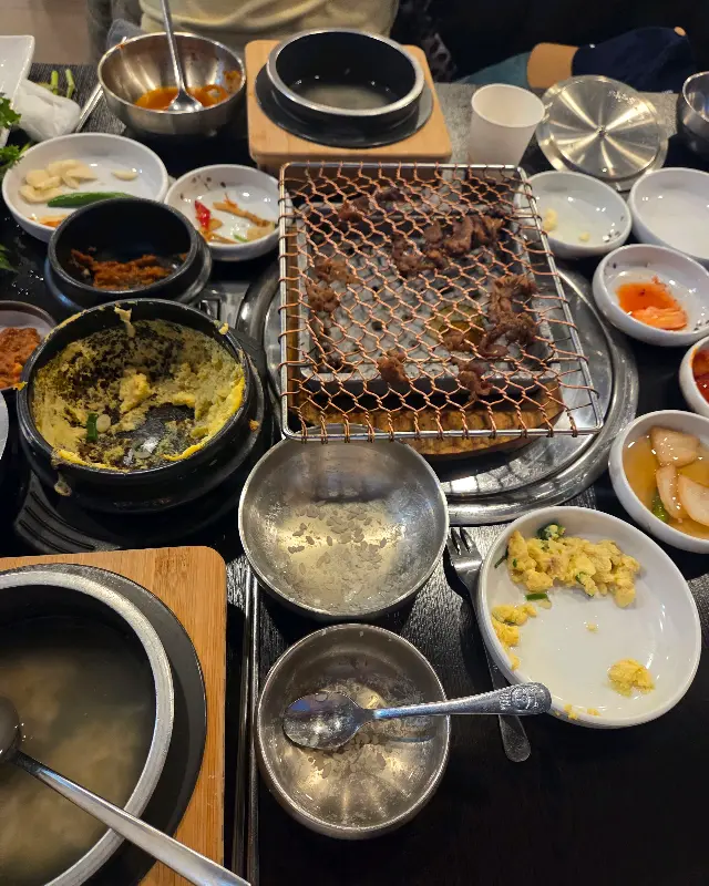 강경불고기 초월점 내부