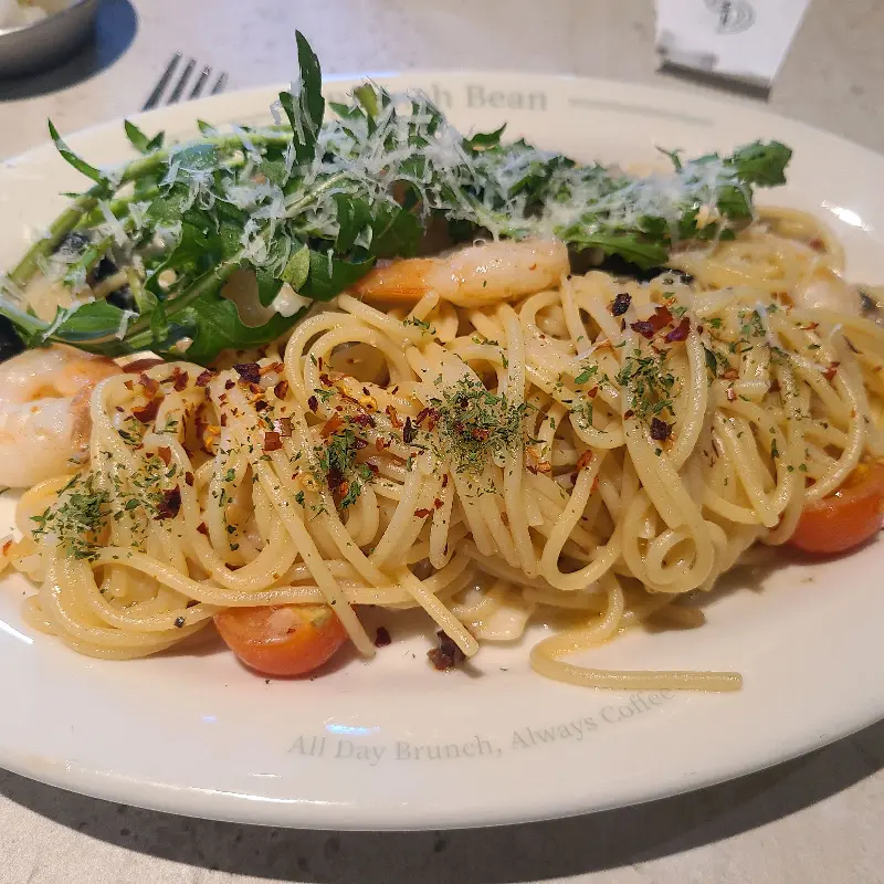 들기름 참나물 파스타