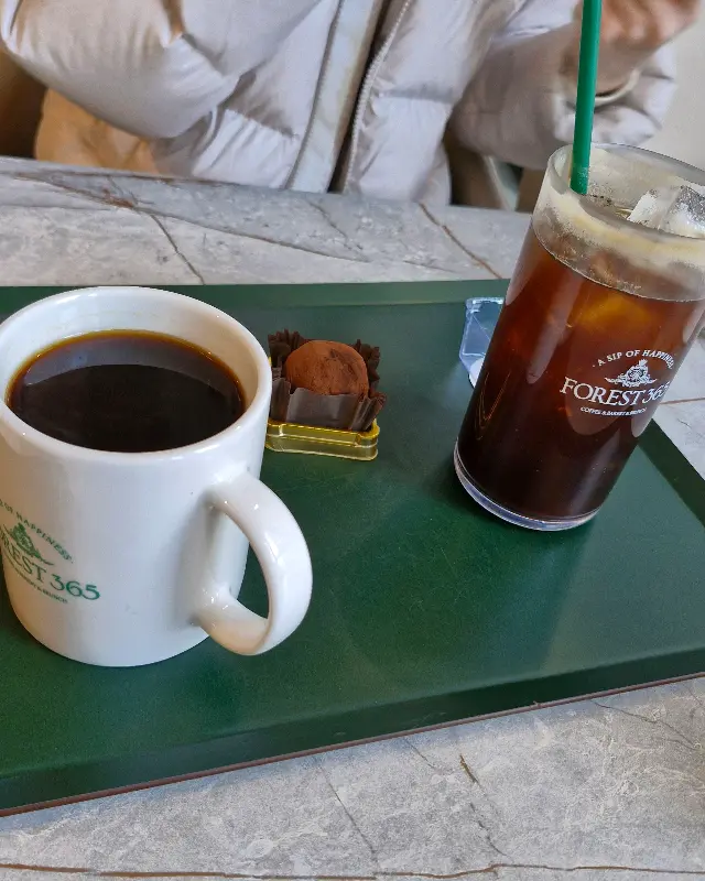 아메리카노와 디저트