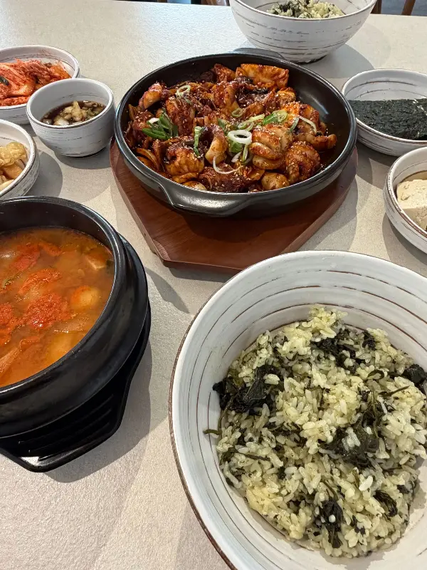 푸짐한 한 상 차림