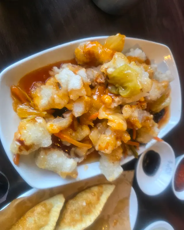 홍콩반점 내부 테이블