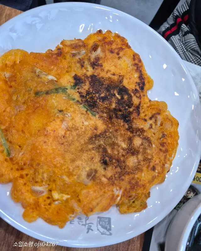 셀프로 구워먹는 김치전